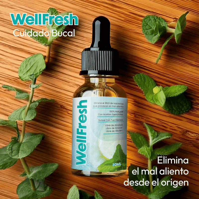 WellFresh™ Dile adiós al mal aliento